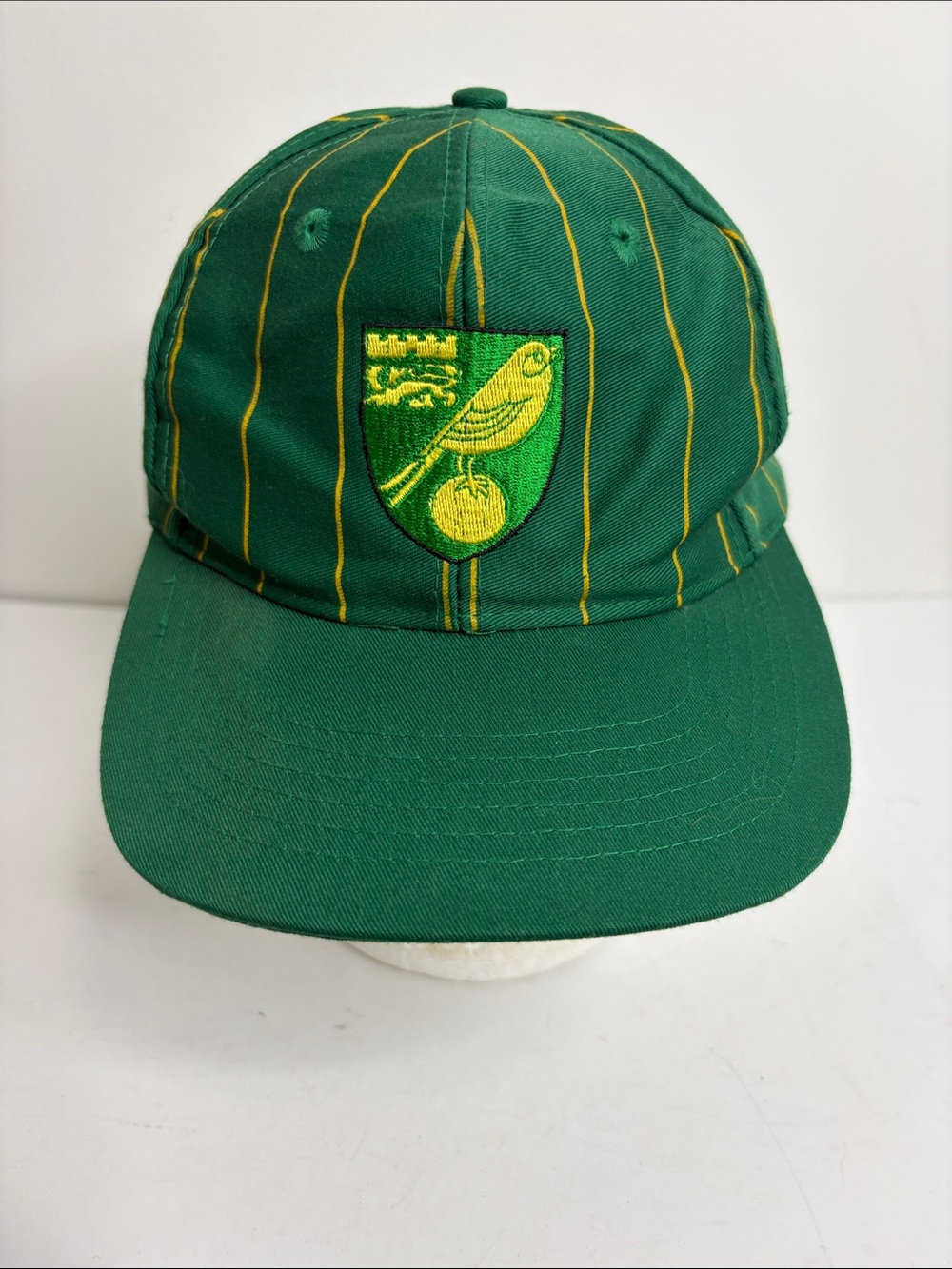 Norwich FC Hat One Size Green Yellow Baseball Cap Carrow Road Canaries Football